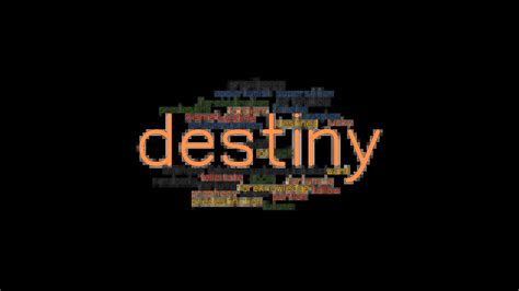 destiny synonym|what does destiny mean.